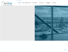 Tablet Screenshot of meotec.com